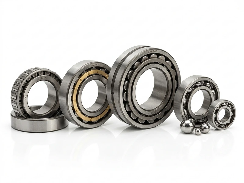 JCB spare parts bearings — taper roller bearings, cylindrical and ball bearings
