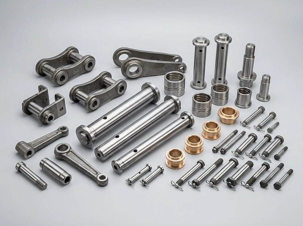 JCB bushes and bearing liners — hardened spring bushes, pivot bushes and bronze liners